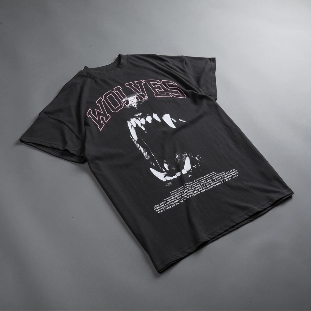 🐺🔥🐺 DARC SPORTS WOLF GRAY TEE 🐺🔥🐺